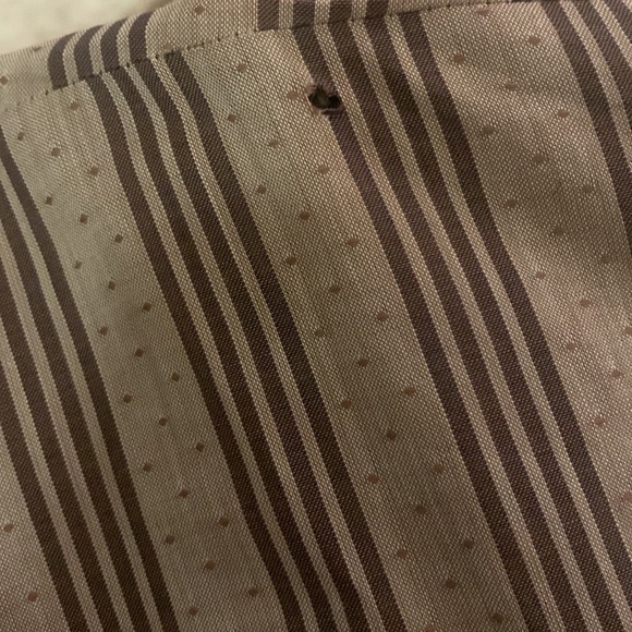 VINTAGE Brown Stripe Dress - Picture 4 of 4